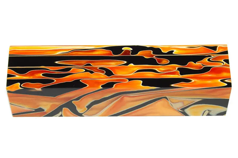 Halloween-Themed Acrylic Bottle Stopper Blank – 1.5″ x 1.5″ x 6″