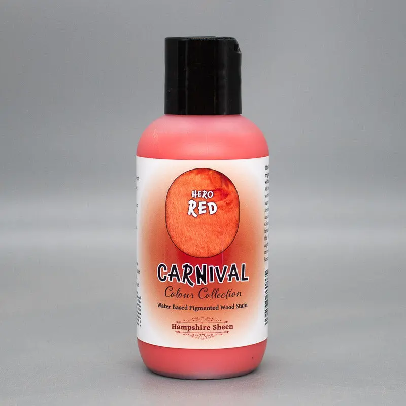 Hampshire Sheen Carnival Series – Hero Red Fountain Pen Ink (125ml)