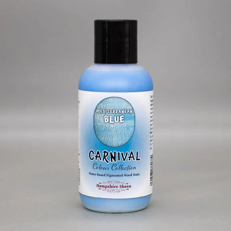 Hampshire Sheen Carnival Series – Mediterranean Blue Fountain Pen Ink (125ml)