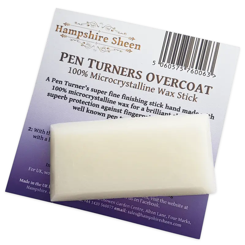 Hampshire Sheen Pen Turner’s Overcoat Wax Bars