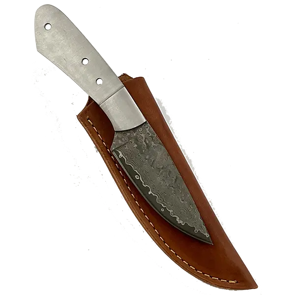 Handcrafted Leather Knife Sheath for Craig’s Drop Point SHWW33 – 1.625″ Opening, 5.875″ Length with Adjustable Belt Loop