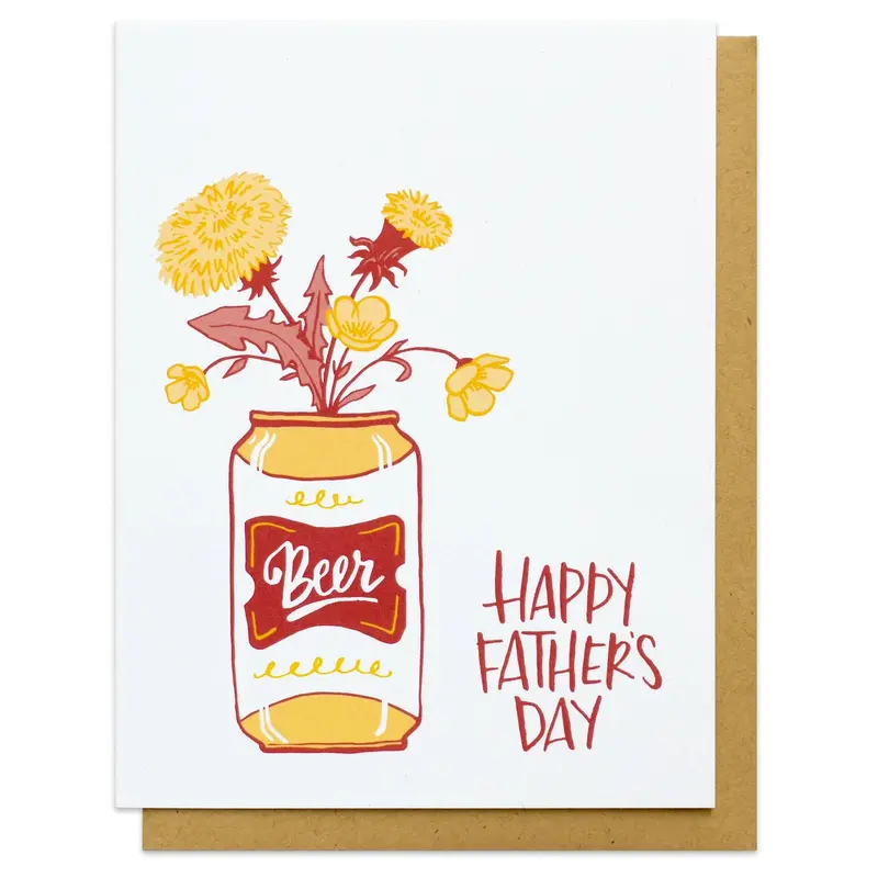 Happy Father’s Day Beer-Themed Bouquet Card