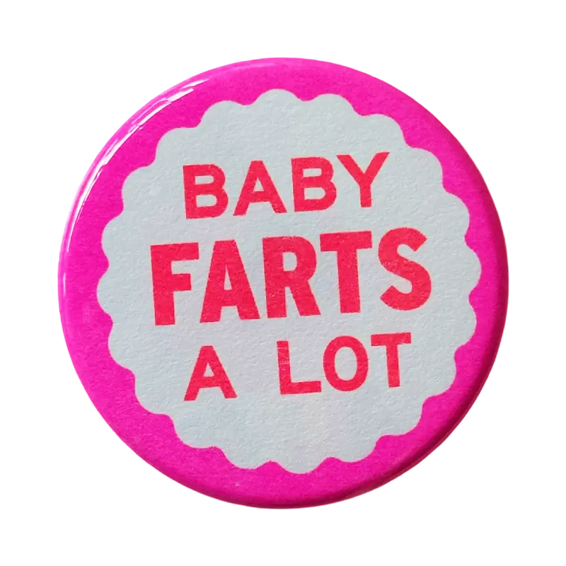 Hilariously Honest Baby Farts Button