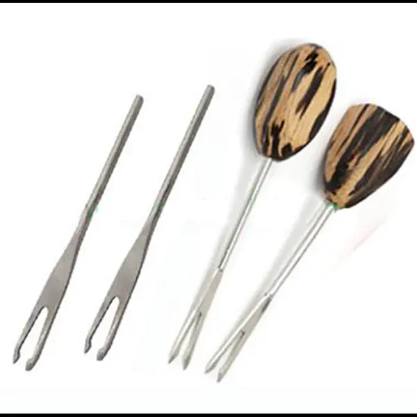 Hors d’Oeuvres Fork Kit – 4-Piece Premium Stainless Steel Serving Set
