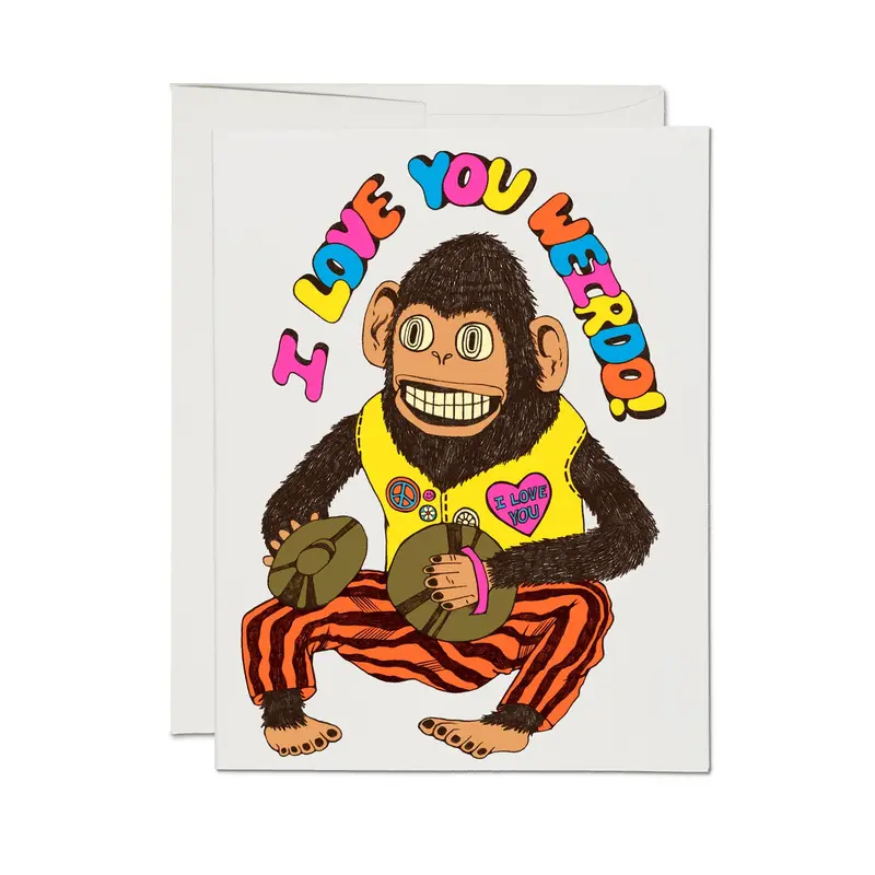 I Love You, Weirdo! – Quirky Sentimental Greeting Card