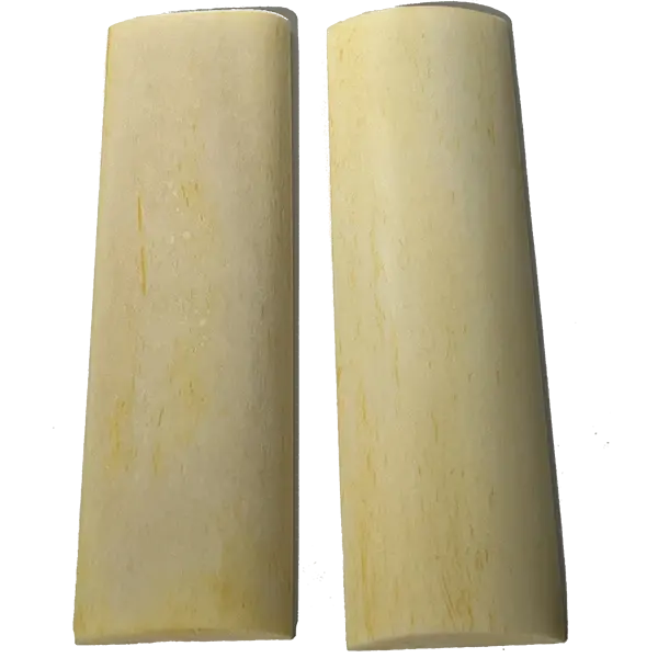 Ivory-Dyed Genuine Bone Knife Blanks – Classic Look, .25″ × 1.5″ × 5″