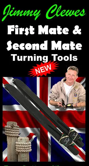 Jimmy Clewes 1’st & 2’nd Mate Hollowing Tools (Un-Handled)