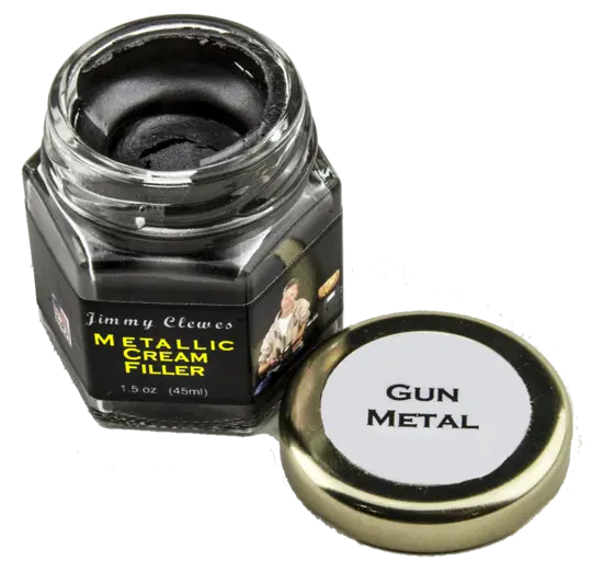 Jimmy Clewes Metallic Cream Filler in Gun Metal – Sleek Metallic Tone