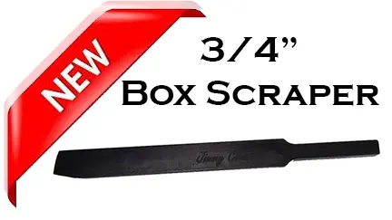 Jimmy Clewes Signature Box Scraper – Hand-Forged Tool
