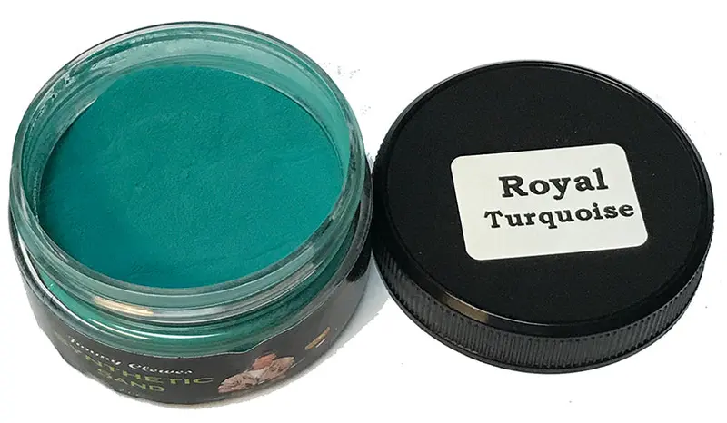 Jimmy Clewes Synthetic Grip Panels – Turquoise Royal Sand Texture