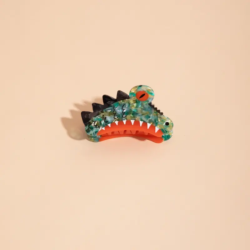 Kaiju-Inspired Hair Claw – Monster-Themed Hair Accessory