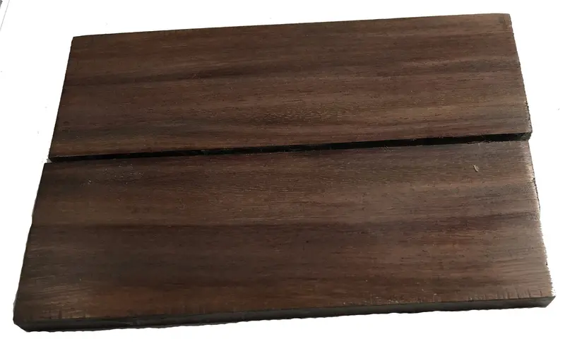 Katlox Wood Knife Scales – Exotic Hardwood Pair, Ready-to-Finish