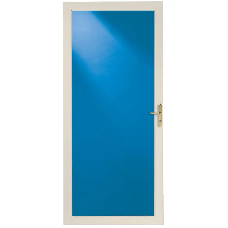 Larson Classic Full-View Aluminum Storm Door – 36" W X 80" H, Almond Finish 1