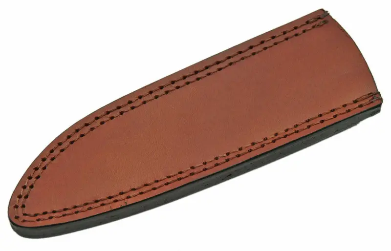 Leather Knife Sheath – Open-Top Design, 2.5″ × 8.25″