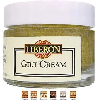 Liberon Gilt Cream for Decorative Metal and Wood Surfaces