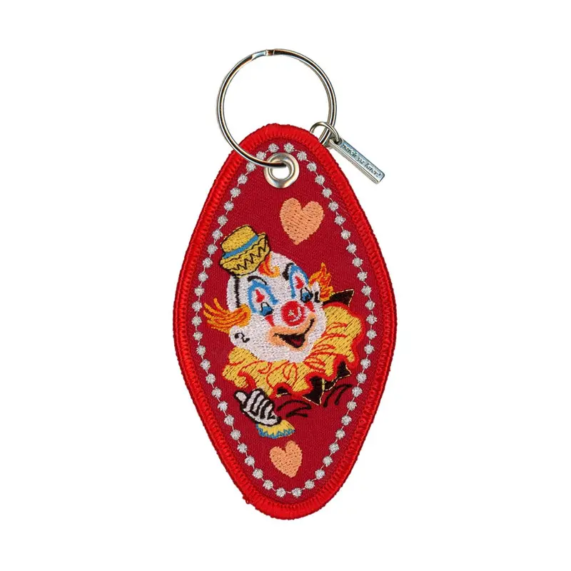 ‘Love Fool’ Embroidered Keychain – Playful Romance Keepsake