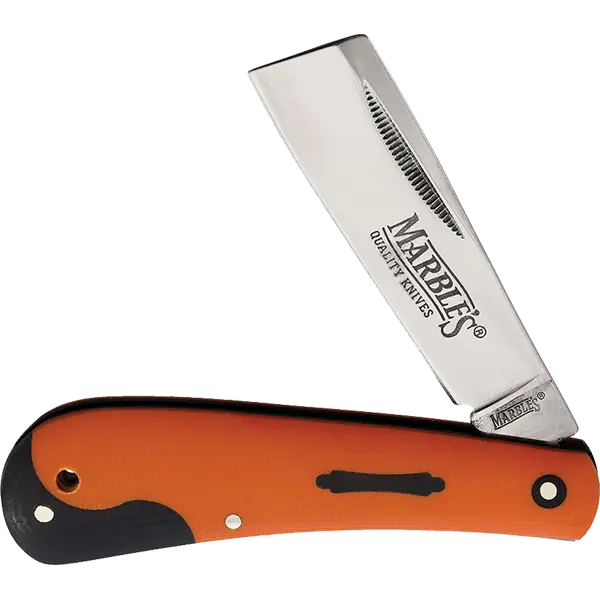 Marble’s Stainless Steel Folding Razor – G10-Handled Precision Utility Knife