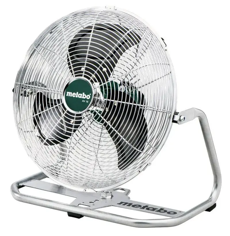 Metabo 14-Inch Cordless Fan – 18V Portable Air Mover (#606176850)