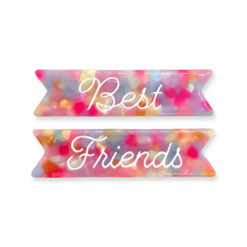Mini Best Friends Hair Clips Set