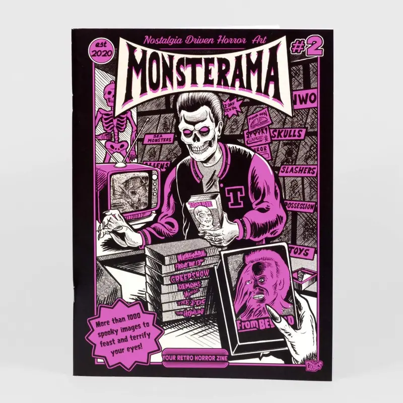 Monsterama #2 Retro Horror Zine Publication