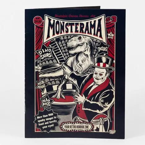 Monsterama #3 Retro Horror Zine Publication