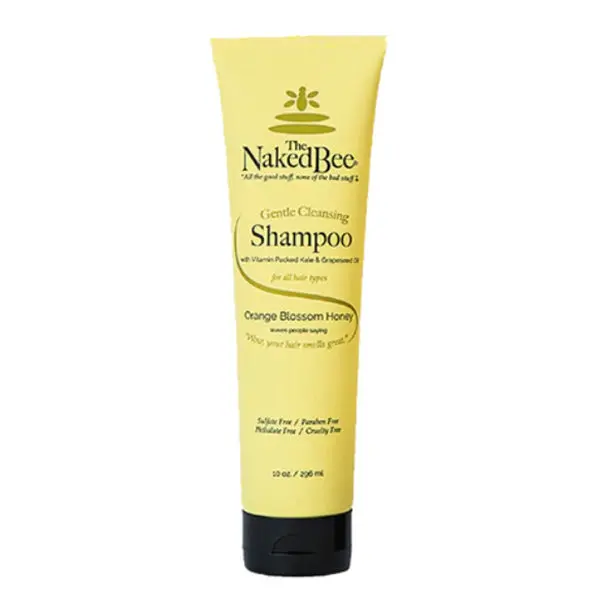 Naked Bee Orange Blossom Honey Gentle Cleansing Shampoo – 10 oz Nourishing Formula