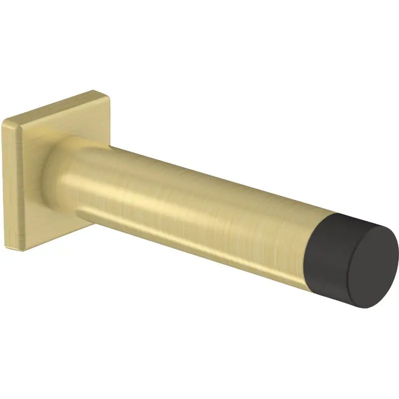 National Hardware Brushed Gold Reed Door Stop – 3" Length For Smooth Operation 1