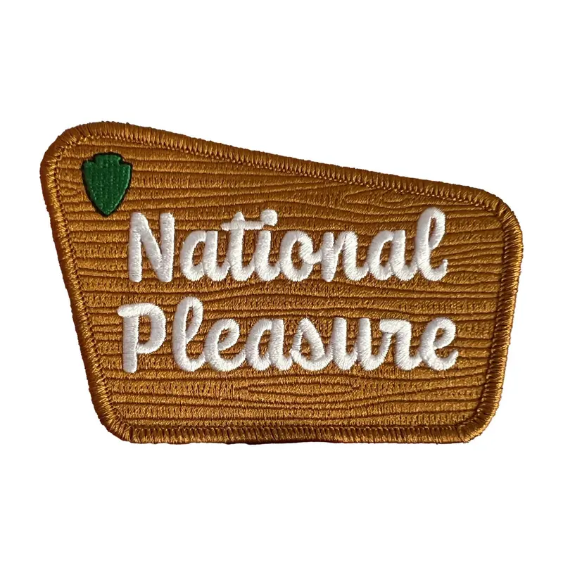 National Pleasure Satire Patch – Playful Subversion