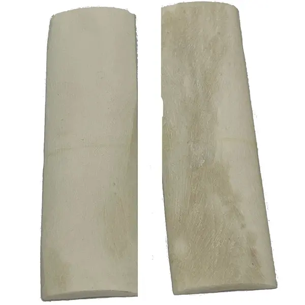 Natural Radius-Edge Bone Scales – Undyed, Organic Contour for Custom Knives