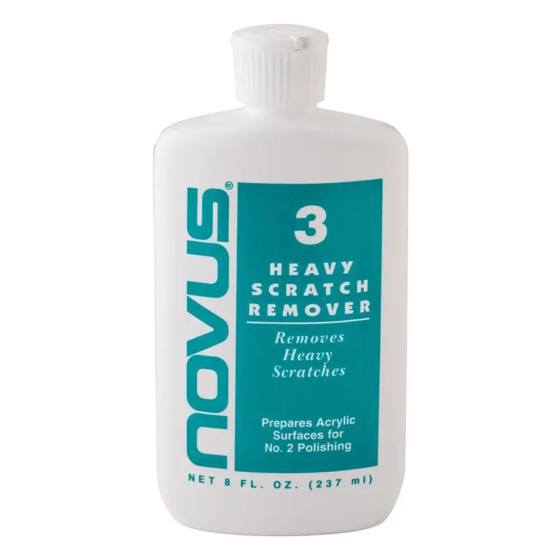 Novus #3 Heavy Scratch Remover for Plastics – 8 oz