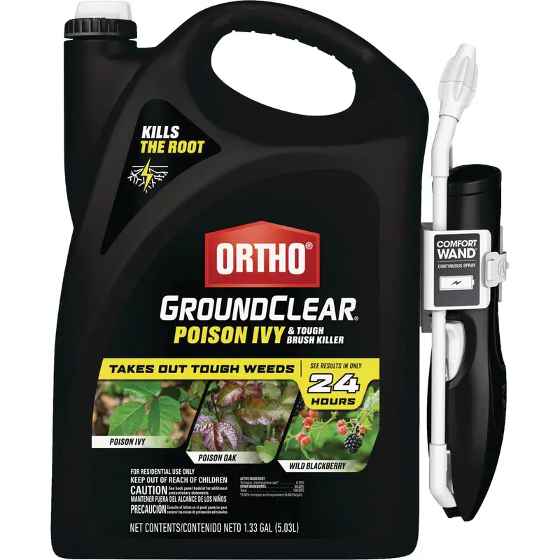 Ortho Groundclear Ready-To-Use Brush Killer & Poison Ivy Remover – 1.33 Gal With Comfort Wand 1