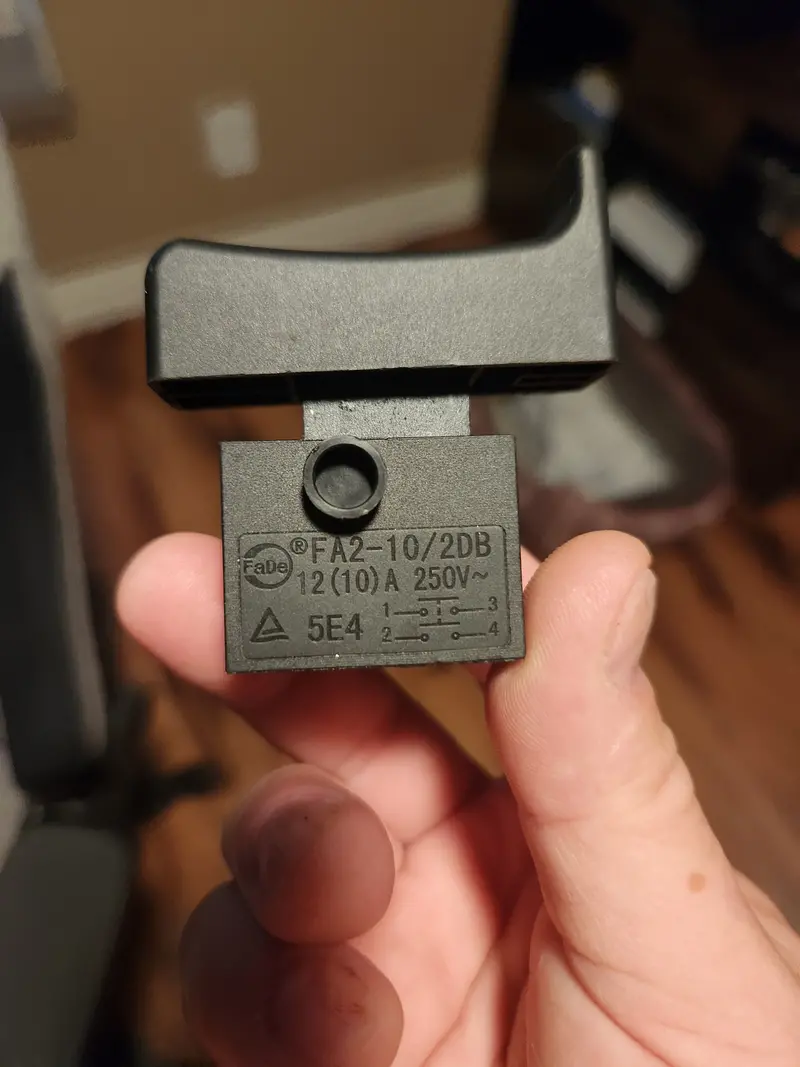 P50124 Manual Lever Switch Component