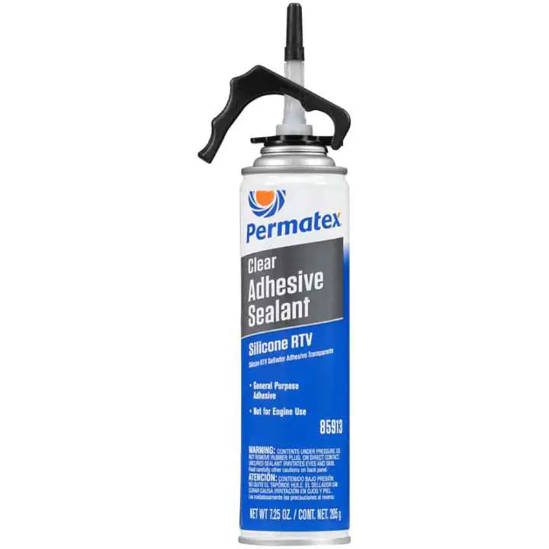 Permatex Clear RTV Silicone Sealant & Adhesive