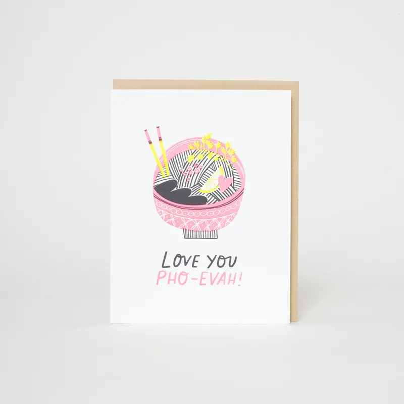 Pho-Ever Love Birthday Card
