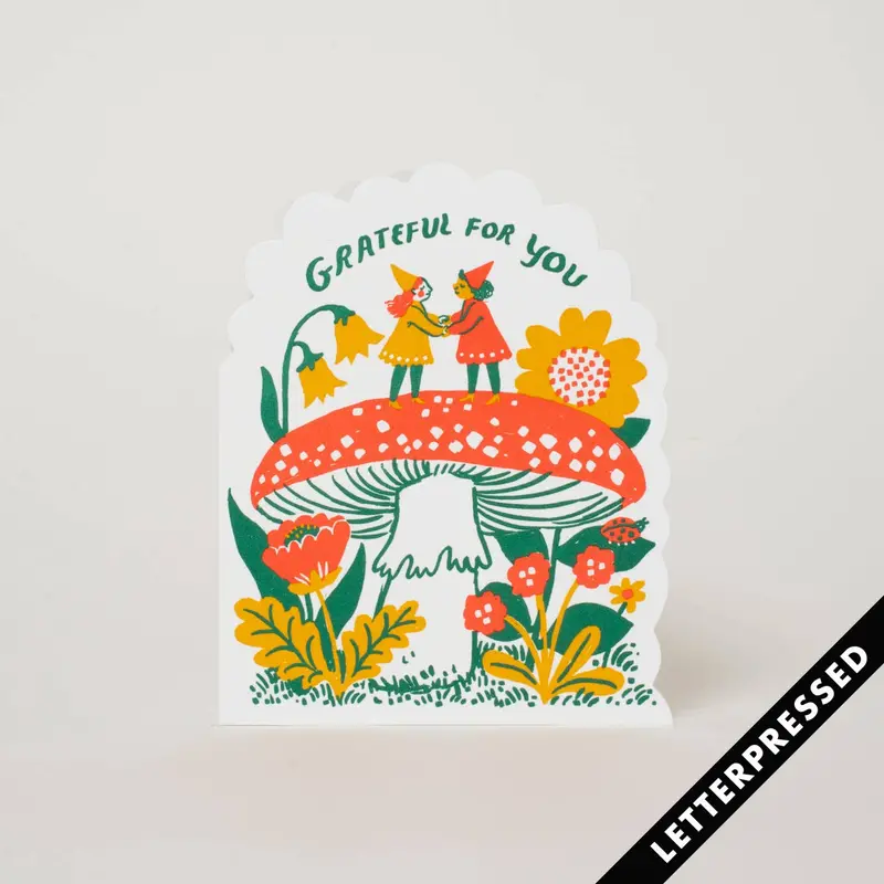 Phoebe Wahl ‘Grateful For You’ Hand-Drawn Thank-You Card