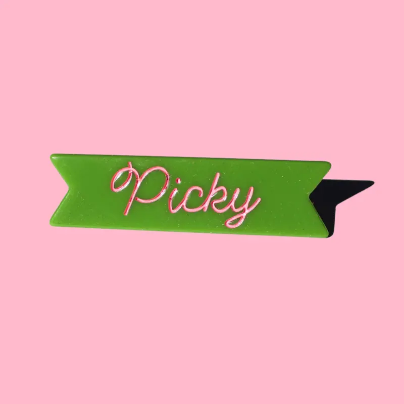 Picky Mini Alligator Hair Clip – Playful Animal Accessory
