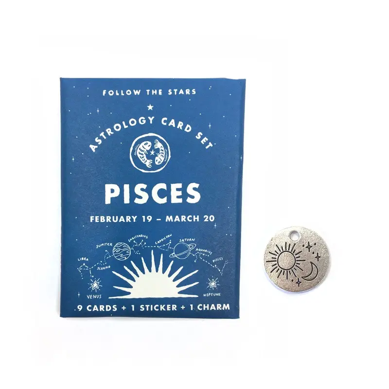 Pisces Zodiac Card Pack – February 19 to March 20