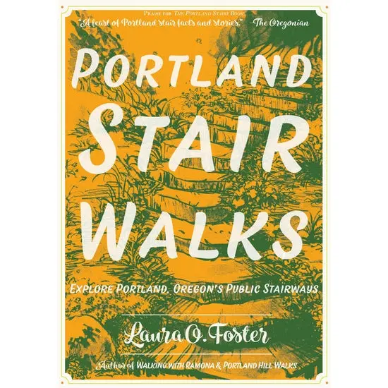 Portland Staircase Walking Print