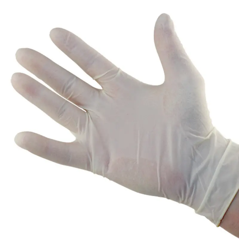 Powder-Free Heavy-Duty Latex Gloves – 100 per Box