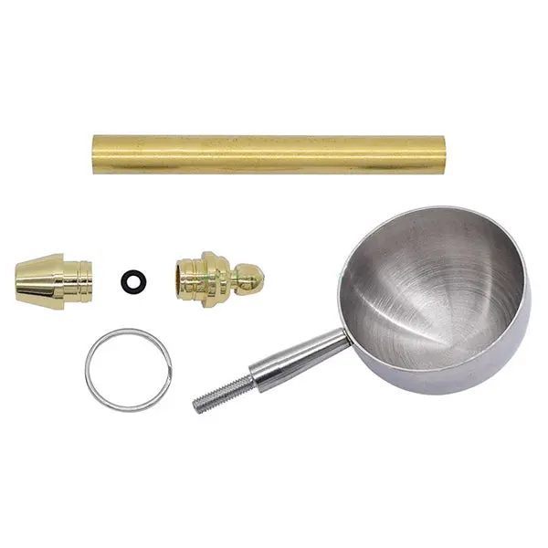Premium Hanging Coffee Scoop – Stainless Steel & Gold Finish, Large Capacity, Model 644