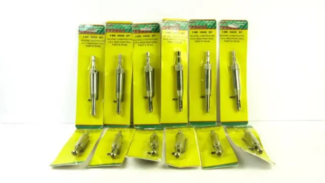 Promax #14 Self-Centering Hinge Bit – Hex Shank, 13/64″ Screw Fit