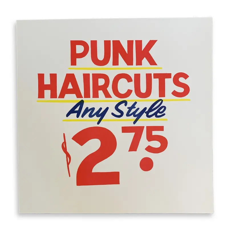 Punk Haircuts Limited-Edition Riso Print