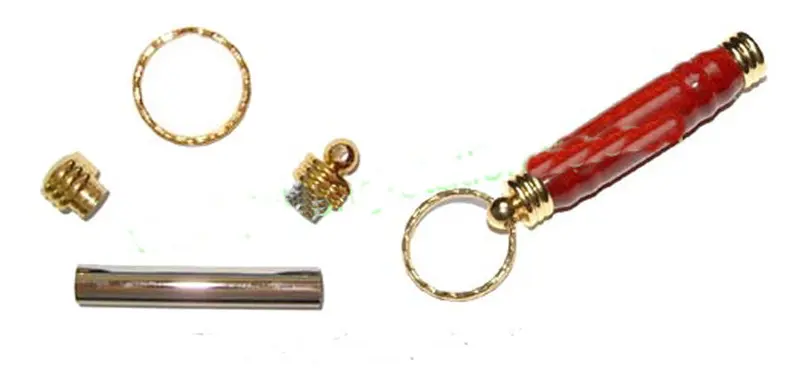 Quick-Detach Keychain Kit with Gold Finish – Sleek & Functional
