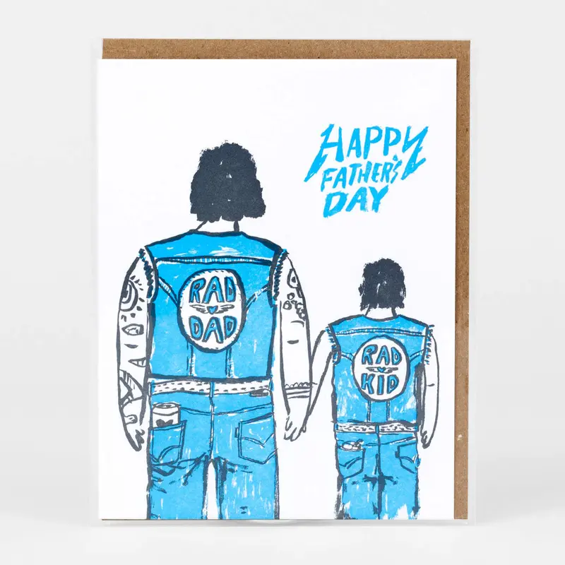 Rad Dad Father’s Day Greeting Card