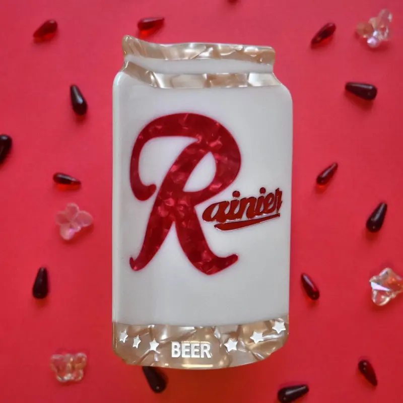 Rainer Can–Themed Hair Claw Accessory