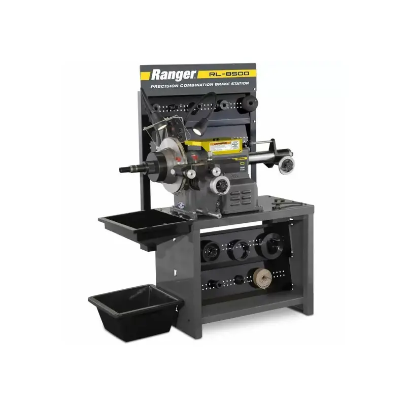 Ranger RL-8500 Precision Combination Brake Lathe (Disc & Drum) with Bench and Standard Tooling