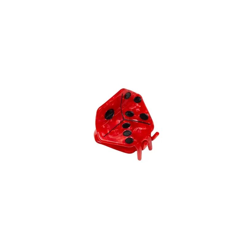 Red Dice Design Hair Claw