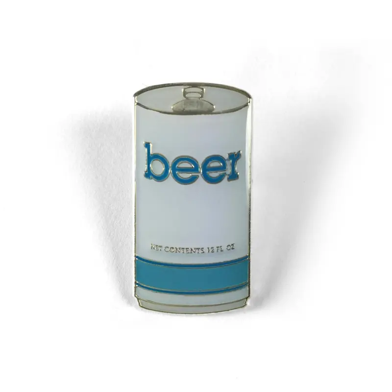 Retro ‘Repo Man’ Generic Can-Themed Enamel Pin