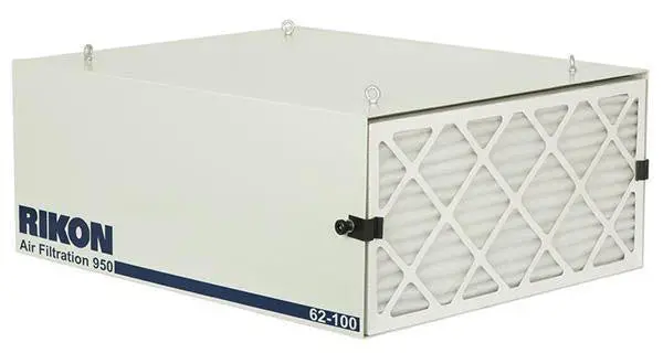 RIKON 3-Speed Remote-Controlled Air Filtration System Model 62-100