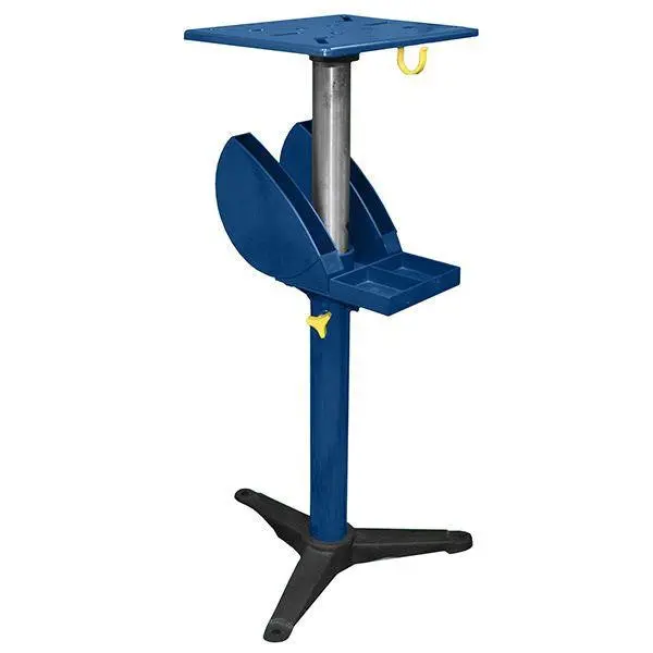 Rikon 8-Inch Grinder Stand – Adjustable for 1/2 HP and 1 HP Grinders & Buffers (Model 80-910)